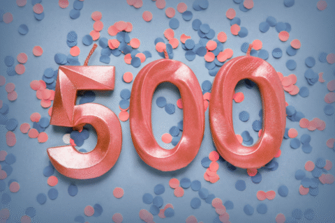 500 for 500 - Latest News Cover
