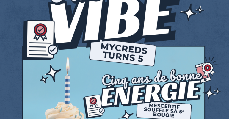 MyCreds Turns 5 - LinkedIn Launch Post